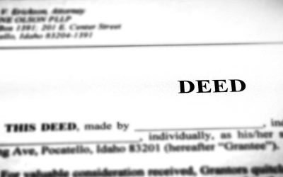 CHANGES TO DEED FORMS